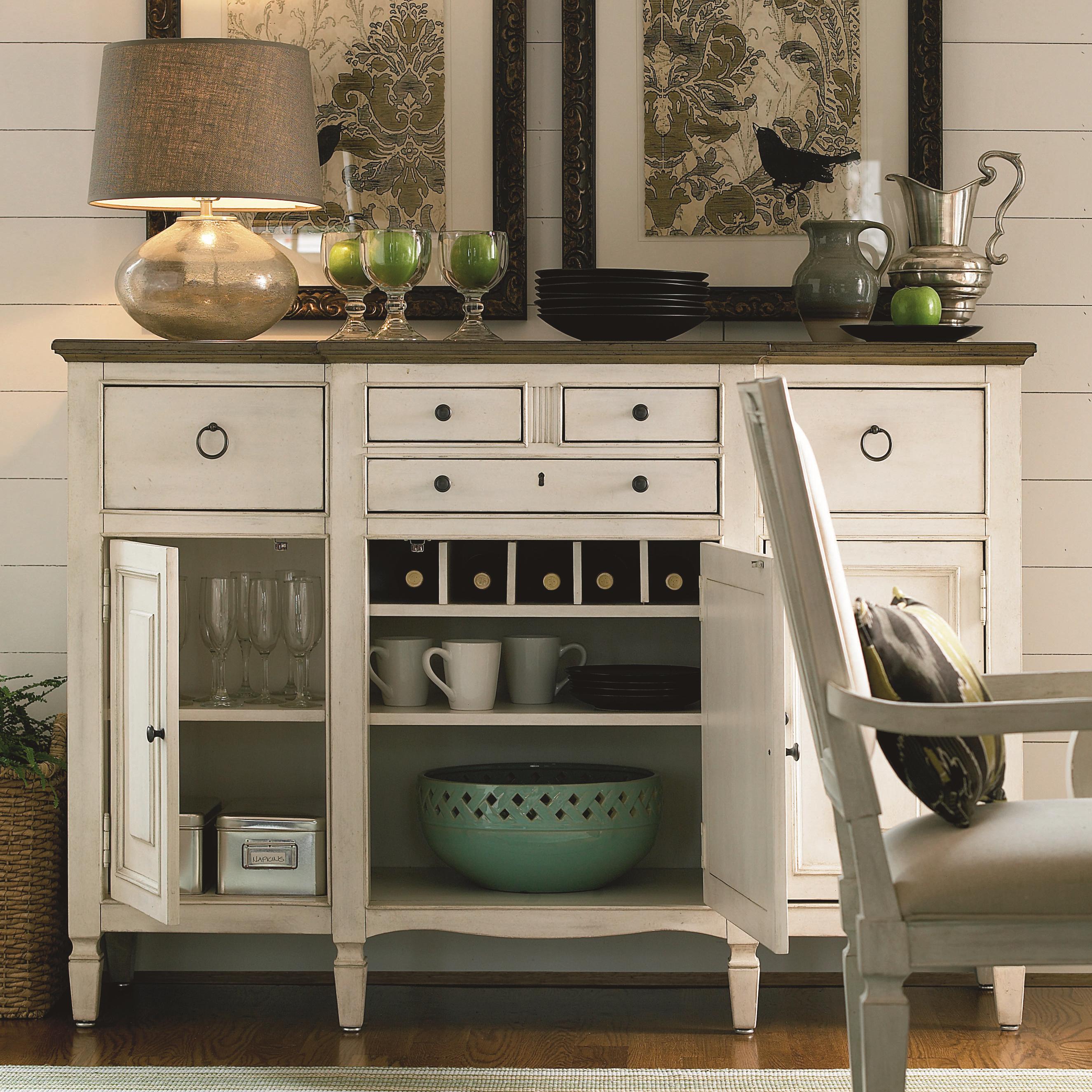 O Connor Designs Summer Hill Serving Buffet with Storage Sprintz
